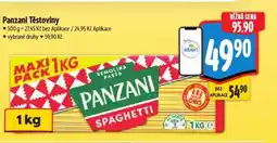 Albert Panzani Těstoviny nabídka