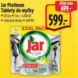 Albert Jar Platinum Tablety do myčky nabídka