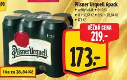 Albert Pilsner Urquell 6pack nabídka