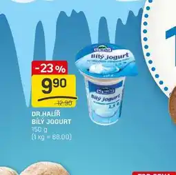 Flop DR.HALÍŘ BÍLÝ JOGURT 150 g nabídka