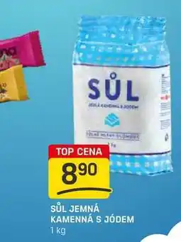 Flop SŮL JEMNÁ KAMENNÁ S JÓDEM 1 kg nabídka