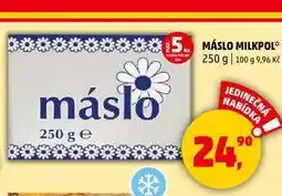 Penny Market MÁSLO MILKPOL, 250 g nabídka