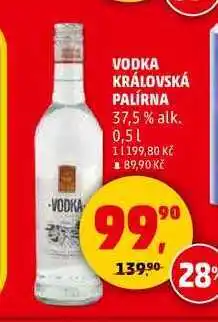 Penny Market VODKA KRÁLOVSKÁ PALÍRNA, 0,5 l nabídka