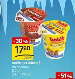 Flop BOBÍK TVAROHOVÝ různé druhy 130 g nabídka