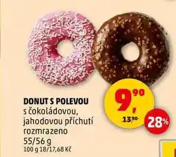 Penny Market DONUT S POLEVOU, 55 g nabídka