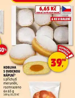 Penny Market KOBLIHA S OVOCNOU NÁPLNÍ, 6x 65 g nabídka
