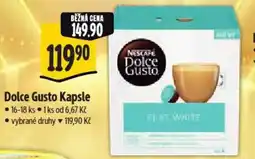 Albert Dolce Gusto Kapsle nabídka