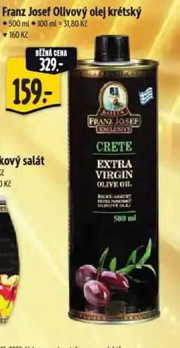 Albert Franz Josef Olivový olej krétský nabídka