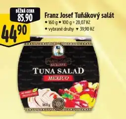 Albert Franz Josef Tuňákový salát nabídka