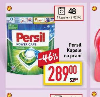 Billa Persil kapsle na praní nabídka