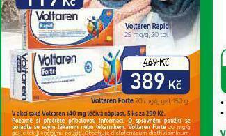 Alphega Lékárna Voltaren nabídka