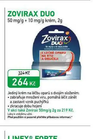 Zovirax duo krém