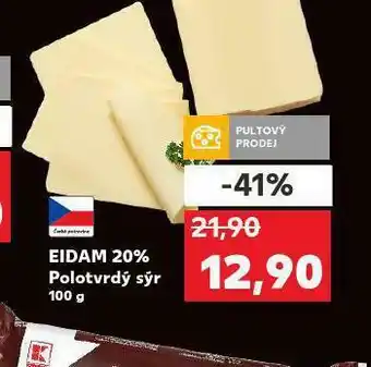 Kaufland Eidam 20% nabídka