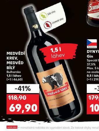 Kaufland Medvěd bílý nabídka