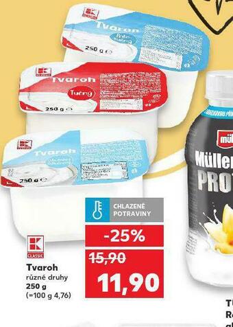 Kaufland Tvaroh nabídka