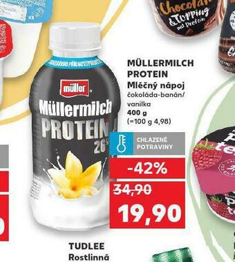 Kaufland Müllermilch protein nabídka