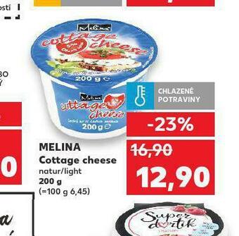 Kaufland Melina cottage cheese nabídka