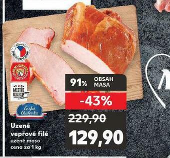 Kaufland Uzené vepřové filé nabídka