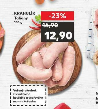 Kaufland Krahulík taliany nabídka