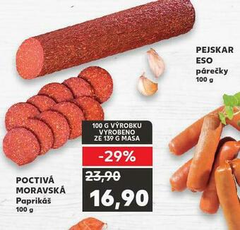 Kaufland Paprikáš nabídka
