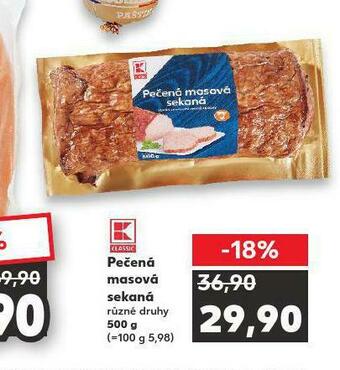 Kaufland Pečená masová sekaná nabídka