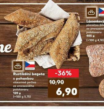 Kaufland Rustikální bageta s pohankou nabídka