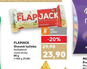 Kaufland Flapjack ovesná tyčinka nabídka