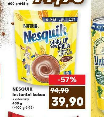 Kaufland Nesquick instantní kakao nabídka