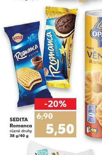 Kaufland Sedita romanca nabídka