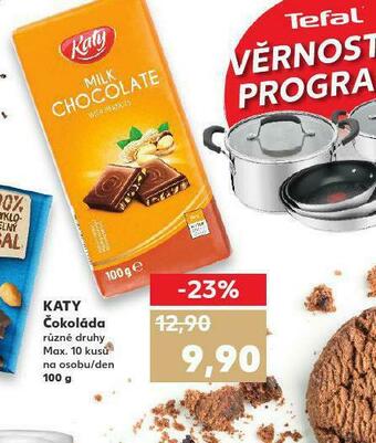 Kaufland Katy čokoláda nabídka