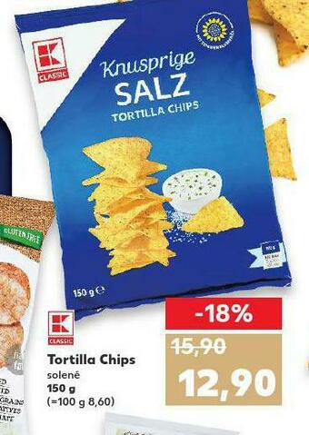 Kaufland Tortilla chips nabídka