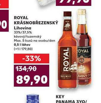 Kaufland Royal krásnobřezenský nabídka