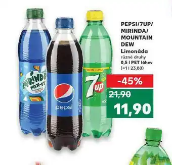 Kaufland Pepsi 0,5l nabídka