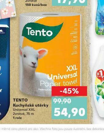 Kaufland Tento kuchyňské utěrky nabídka