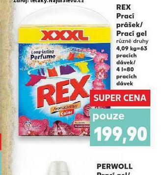 Kaufland Rex prací prostředek nabídka