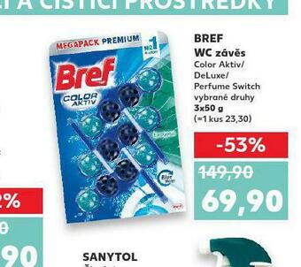 Kaufland Bref wc závěs nabídka