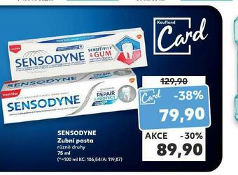 Kaufland Sensodyne zubní pasta nabídka