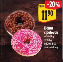Albert Donut s polevou nabídka