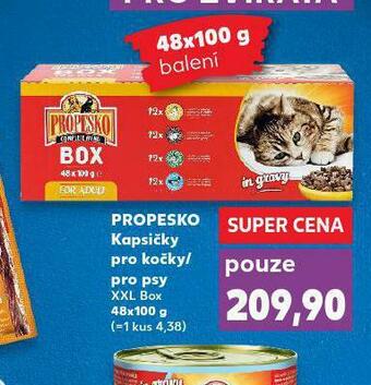 Kaufland Propesko kapsičky pro psy nabídka