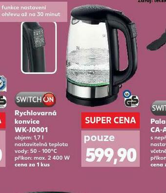 Kaufland Rychlovarná konvice nabídka