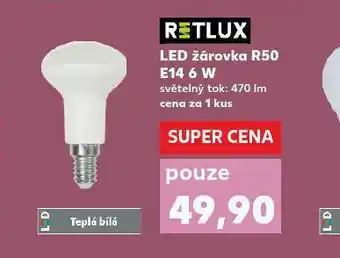 Kaufland Led žárovka r50 nabídka
