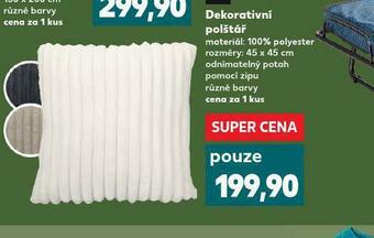Kaufland Dekorativní polštář nabídka