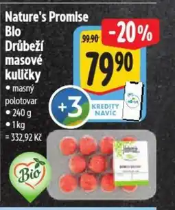 Albert Nature's Promise Bio Drůbeží masové kuličky nabídka
