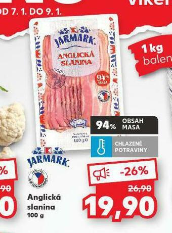 Kaufland Anglická slanina nabídka