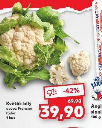 Kaufland Květák bílý nabídka