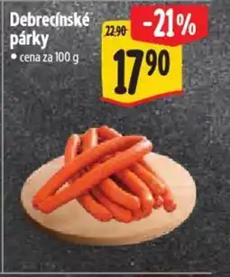 Albert Debrecínské párky nabídka