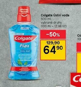 Tesco Colgate ústní voda nabídka