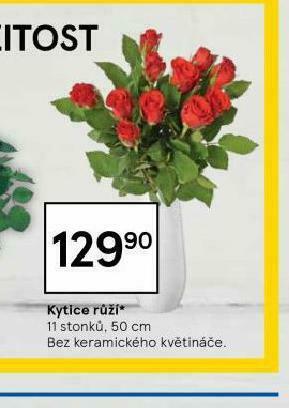 Tesco Kytice růží nabídka