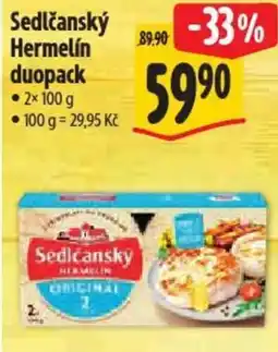 Albert Sedlčanský Hermelín duopack nabídka