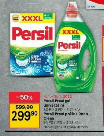 Tesco Persil prací prostředek nabídka